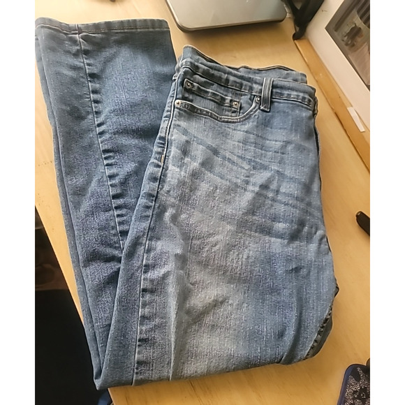 Signature by Levi Strauss Men's Size 38 x 30 Relaxed Jeans - Blue Stretch - Picture 7 of 12